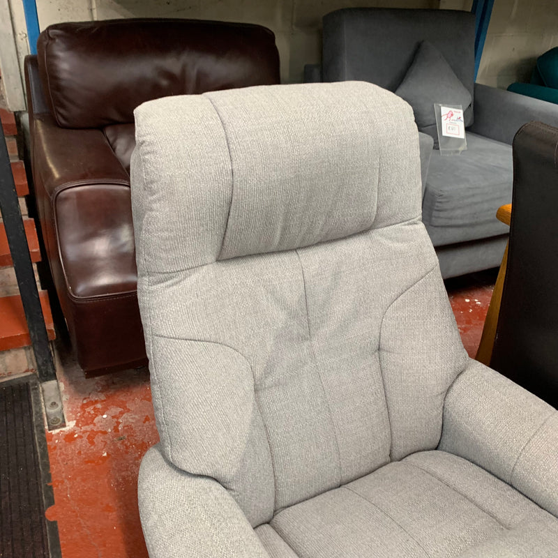 Armchair and footstool