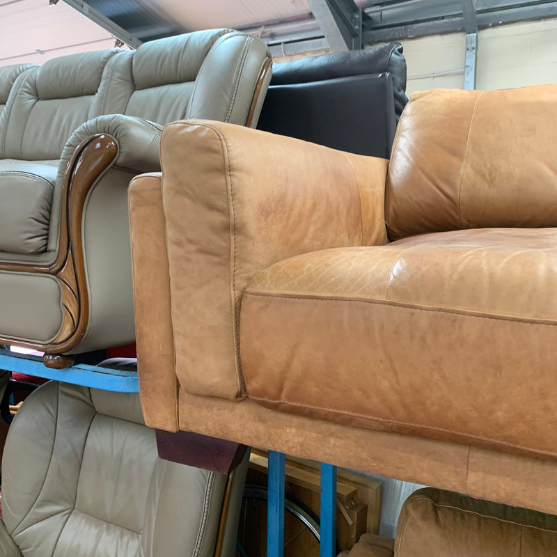 2 and 3 seater sofas with footstool