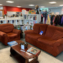 3 seater sofa and armchair
