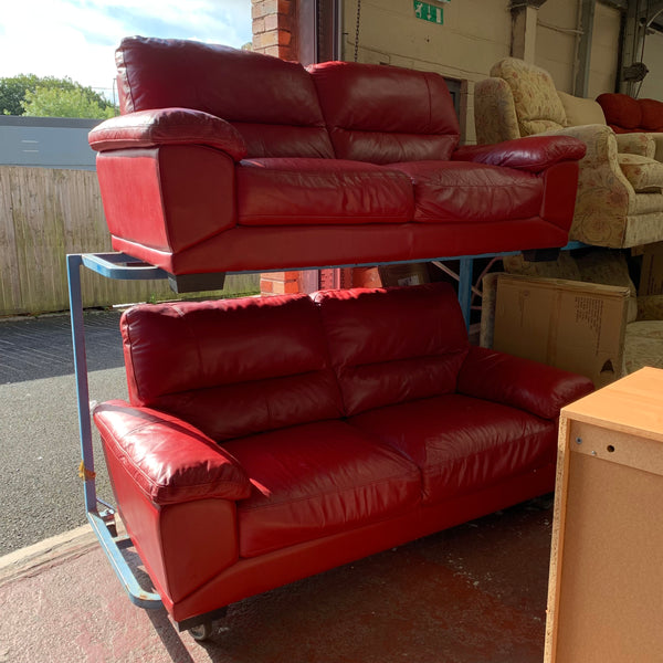 2x 3 seater sofas