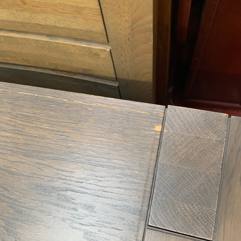Extending table and chairs