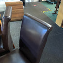 Extending table and chairs