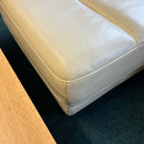 2 seater sofa and footstool