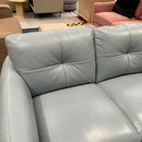 2 and 3 seater sofas with footstool