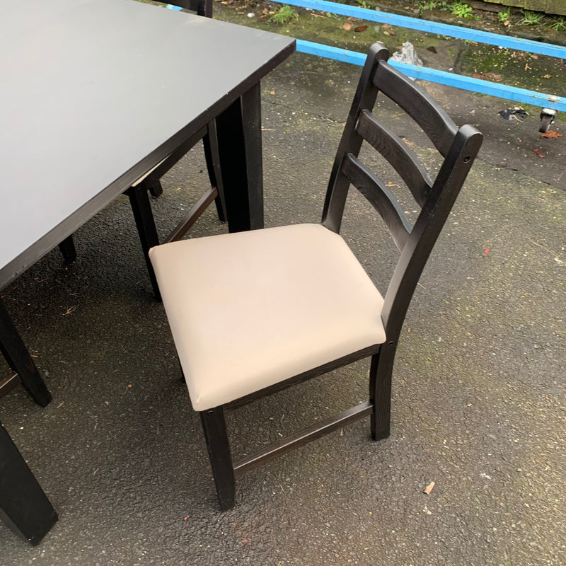 IKEA extending table and chairs