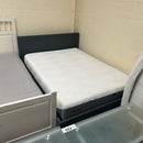 Double ottoman bed