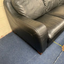 Corner sofa and footstool