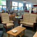 2 seater sofa and armchair
