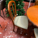 Extending table and chairs