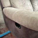 2x 2 seater recliner sofas