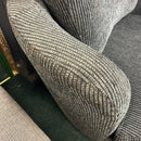 Curved sofa and cuddle chair