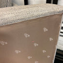 DFS cuddle chair and footstool