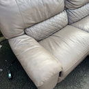 Recliner L shaped sofa