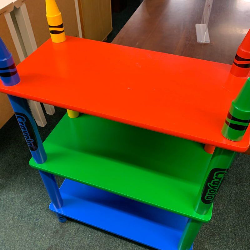 Kids shelving unit