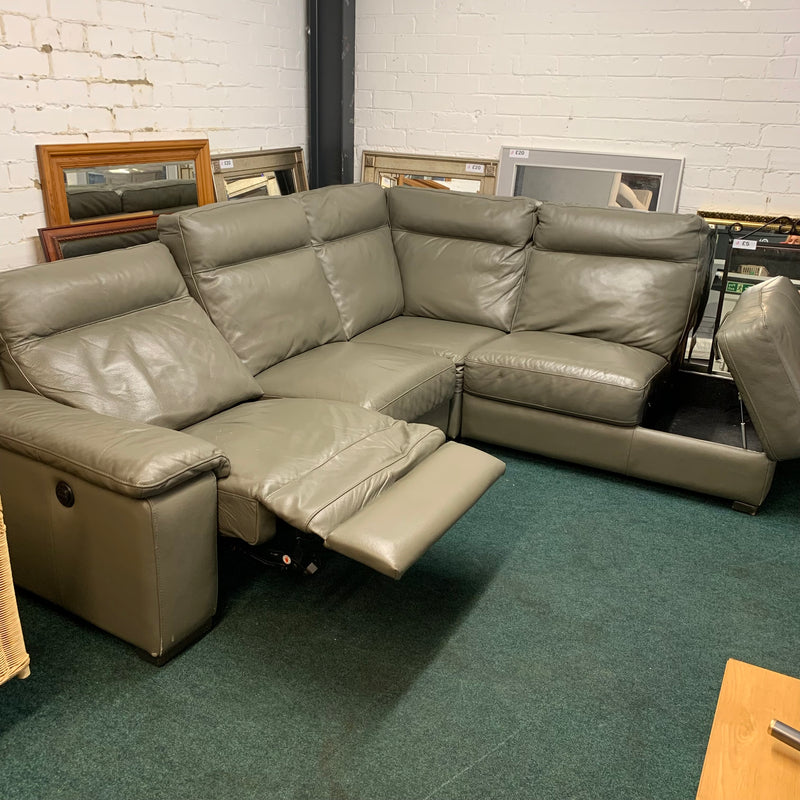 Electric corner sofa with Storage