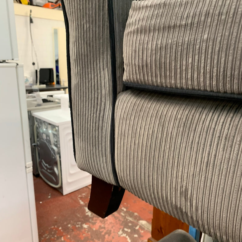 L shaped sofa and armchair