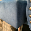 Armchair and footstool