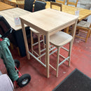 Breakfast bar and stools