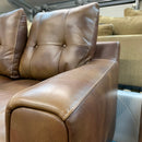 2 seater sofa and footstool