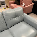 2 and 3 seater sofas with footstool