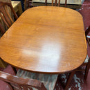 Extending table and chairs