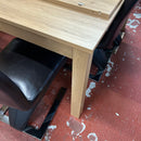 Extending table and chairs