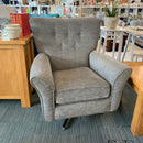 Swivel armchair