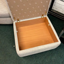 DFS cuddle chair and footstool