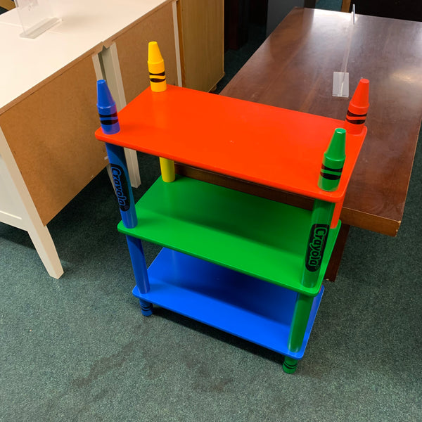 Kids shelving unit