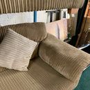 3 seater sofa and footstool