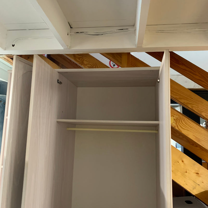 Triple wardrobe