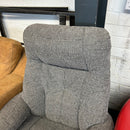 Armchair and footstool