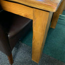 Extending table and chairs