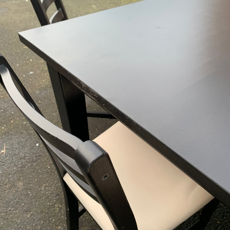 IKEA extending table and chairs