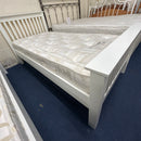 White single bed
