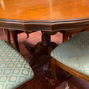 Extending table and chairs