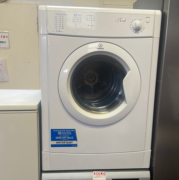 Indesit 7kg vented tumble dryer