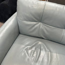 2 and 3 seater sofas with footstool