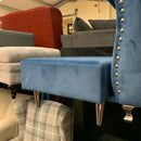 Armchair and footstool