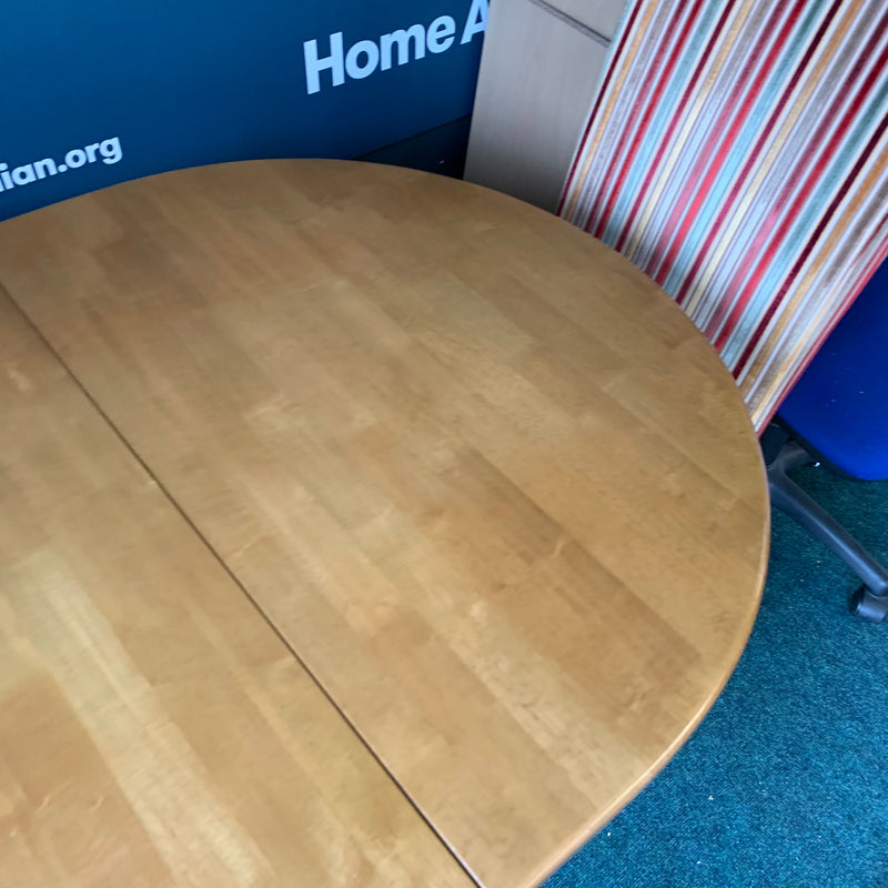 Extending table and chairs