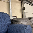 Armchair and footstool