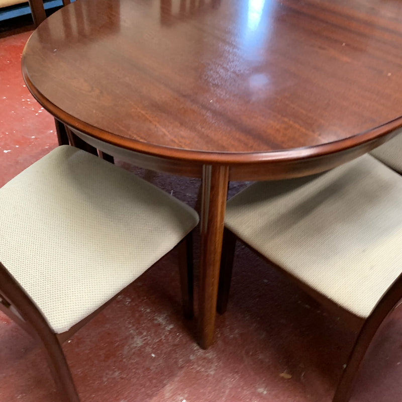 Table and chairs