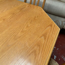 Extending table and chairs