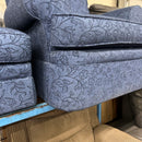 Armchair and footstool