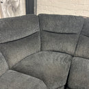 Curved sofa and cuddle chair