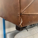 2 seater sofa and footstool