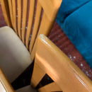 Extending table and chairs