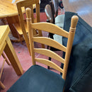 Extending table and chairs