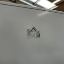 HOMCOM fridge with ice box