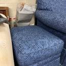 Armchair and footstool